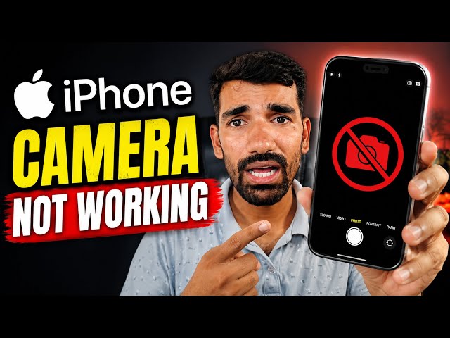 iPhone Camera Not Working? 📸 Front Camera Black Screen Fix | Camera Problem Solved 2026