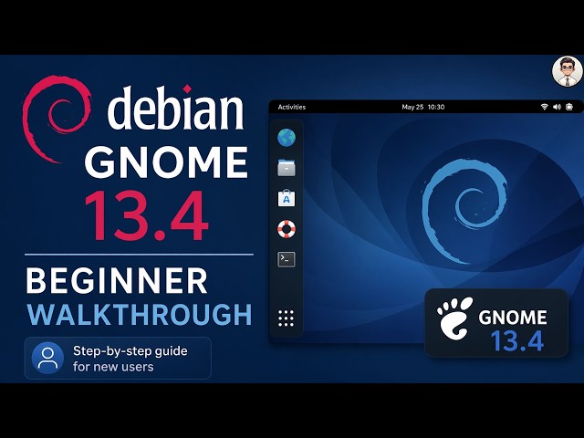 Debian GNOME beginner walkthrough