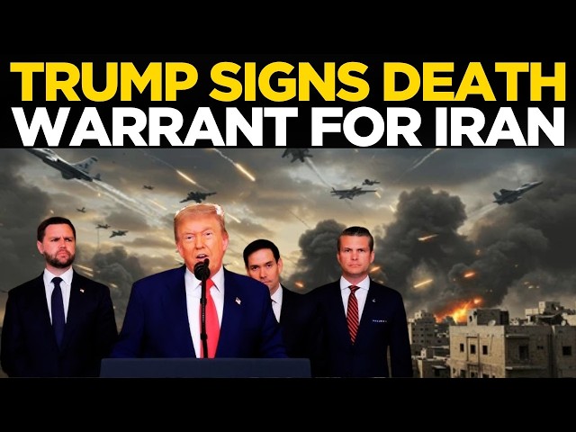 TRUMP IRAN ANNOUNCEMENT LIVE | President Trump Makes Major Statement From The White House | Trump