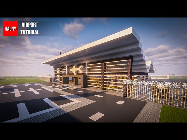 How to build an airport in minecraft