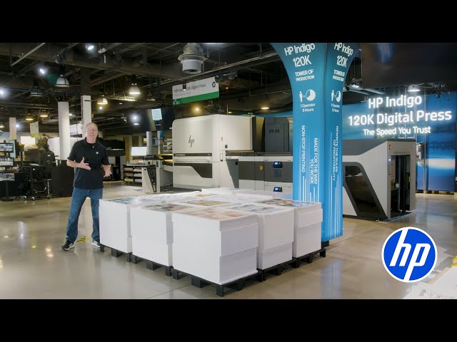 HP Indigo 120K Digital Press - 8 Hour Production Challenge