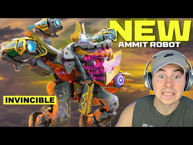 NEW Ammit Robot BULLDOZING The Live Server... Nothing Can Destroy It | War Robots