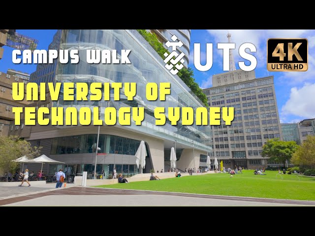 University of Technology Sydney (UTS) Walking Tour, Australia - Autumn 2025 - [4K] With Captions