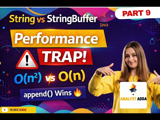 Building Strings in Java: String vs StringBuffer Performance Comparison (With Real Benchmark)