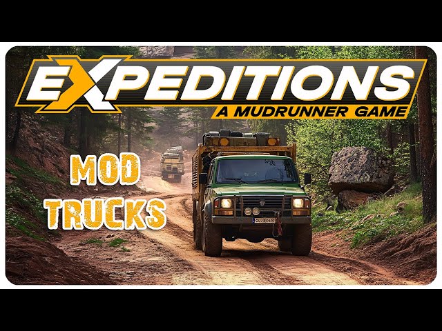 We test the best MOD trucks /// Expeditions (a mudrunner game)