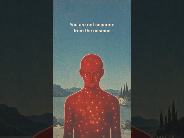 You are the universe looking at itself. #shorts #philosophy #universe #reality