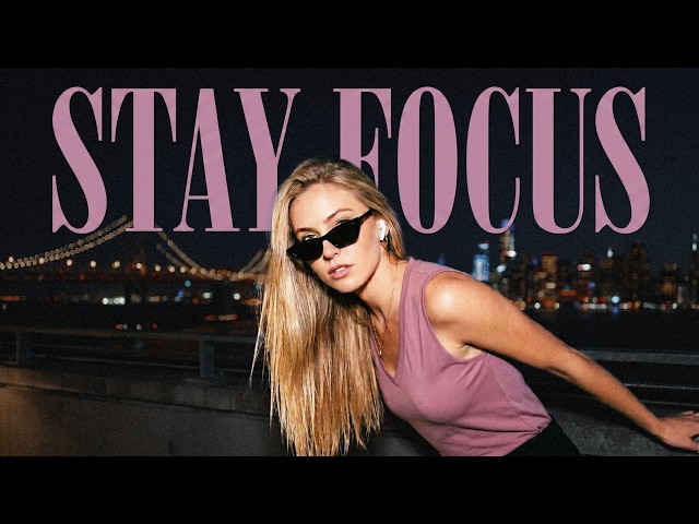 24/7 Stay sharp, the night is yours | Deep Focus Music For Work