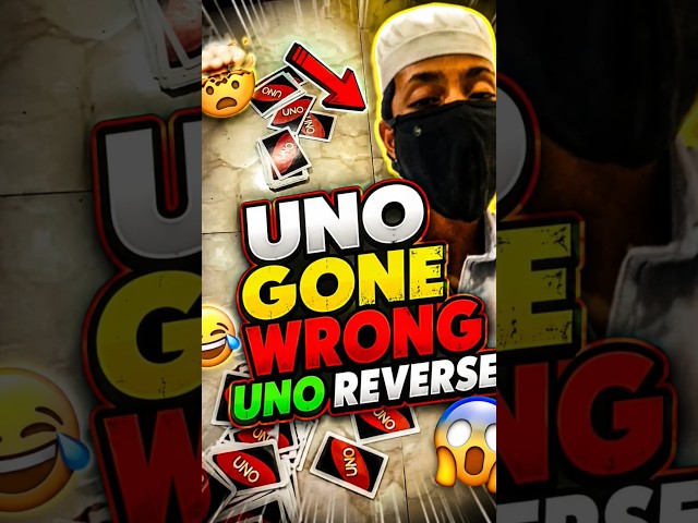 Uno gone wrong uno reverse #uno#shorts