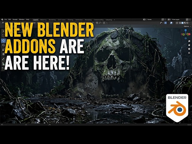 New blender addons are here