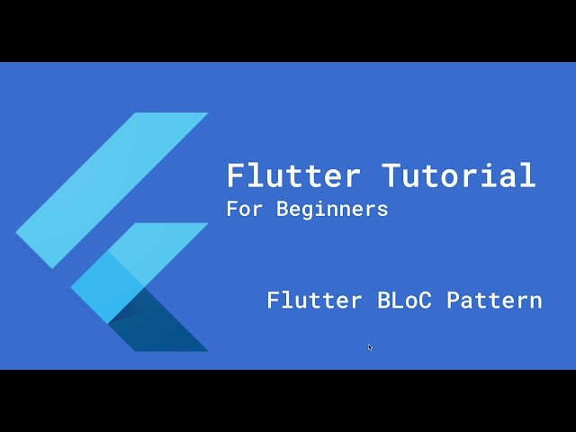 Flutter BLoC Pattern Explained: A Step-by-Step Tutorial