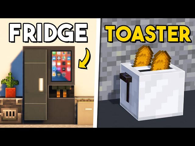 Minecraft: 20+ KITCHEN Build Hacks & Designs!