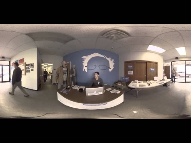 Justin Long Volunteers for Bernie Sanders - 360° VR
