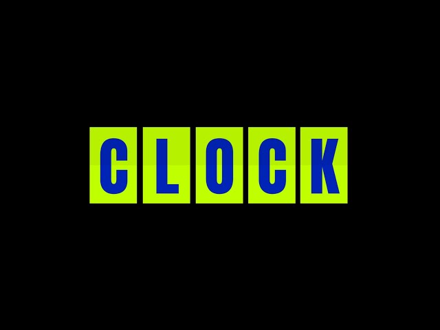 Clock Animation | Alightmotion |XML