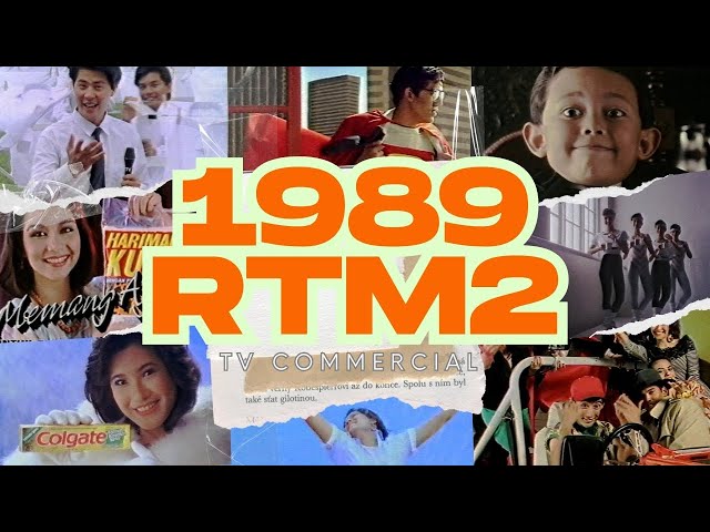 1989 RTM2 Malaysia TV commercial  ( Mandarin and Cantonese )