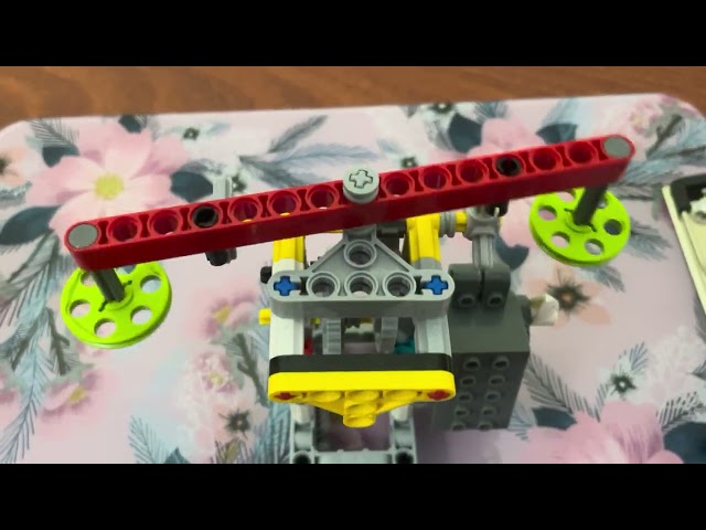 Lego Technic Clock Mechanism