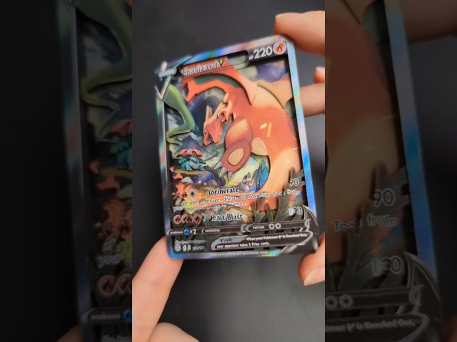 Alt Art Charizard 3D Pokémon Card 🌟