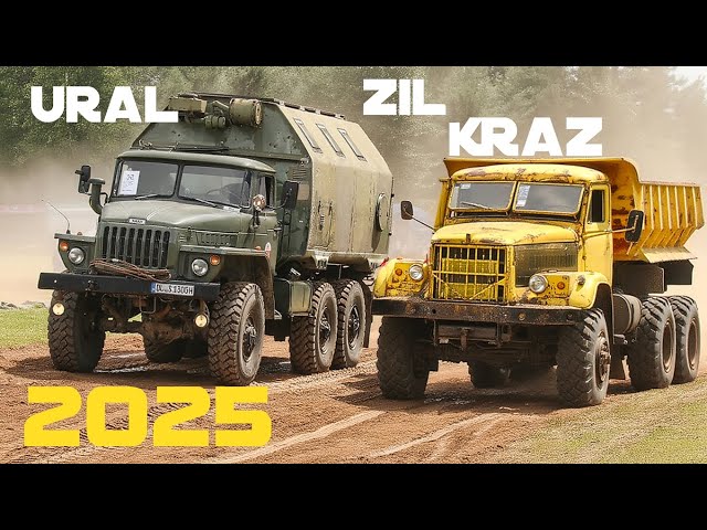 Camión pesado KRAZ - URAL - ZiL 💪 Lo mejor de la recopilación 2025 🚚