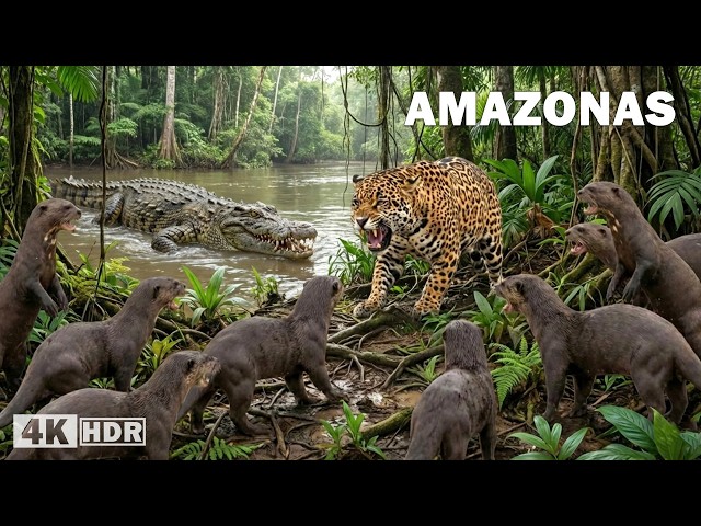 AMAZONAS SALVAJE | Los Depredadores Más Peligrosos de la Selva Tropical | Documental Completo