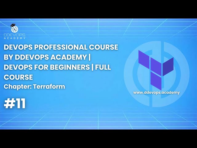 DevOps Course By DDevOps Academy #11 : Automation | Terraform | Infrastructure as Code
