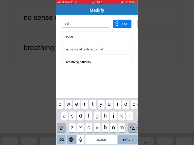 Medlify team from Artificial Intelligence SOC4040-001
