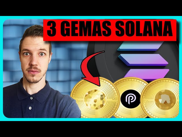 Estas son las 3️⃣ GEMAS Crypto del ecosistema SOLANA