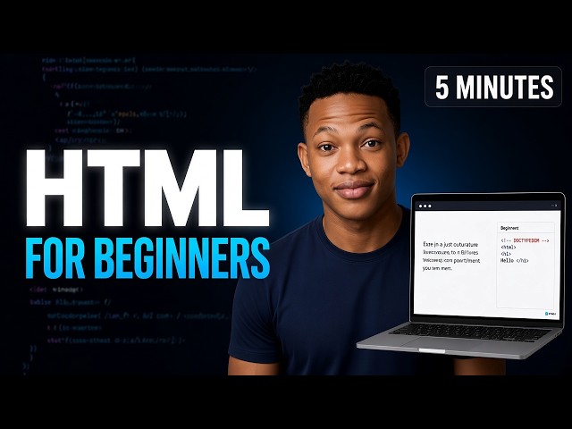 Learn HTML from scratch