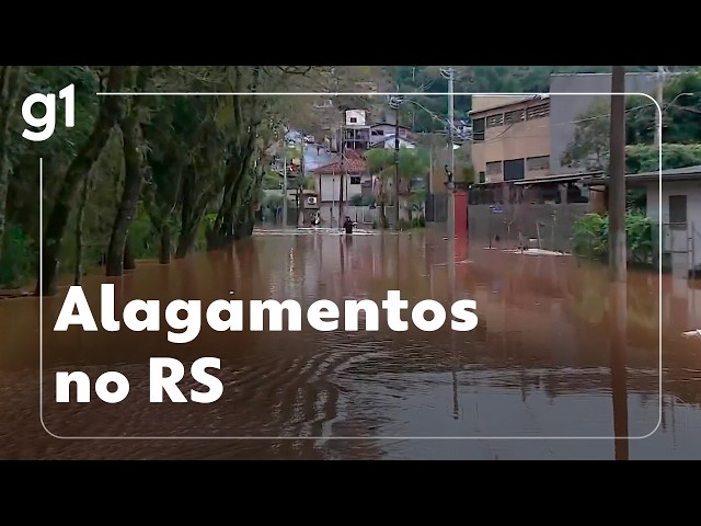 RS cities report flooding #g1