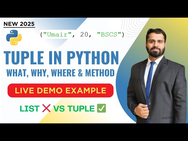 What is Tuple in Python? | Easy Guide with Real Life Examples (2025)