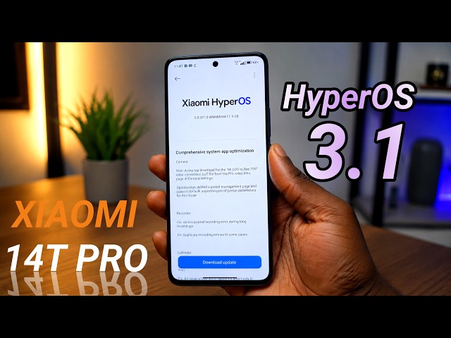 Xiaomi 14T Pro - HyperOS 3.1 with Android 17 UPDATE | New Cool Features! 😎