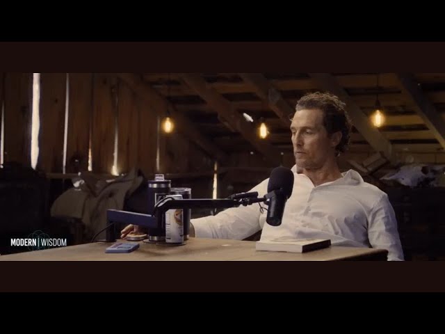 Don't Half-Ass It: McConaughey's Life Lesson