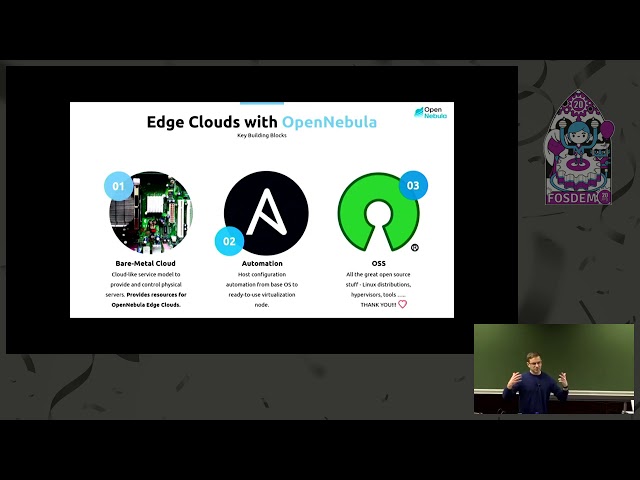 Edge Clouds with OpenNebula