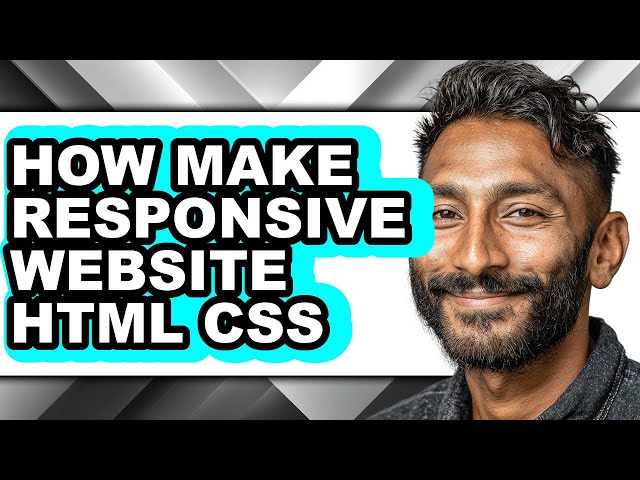 How Make Responsive Website Html Css - Easy Guide