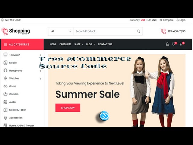 Complete Laravel Ecommerce System in PHP MySQL | Free Source Code Download
