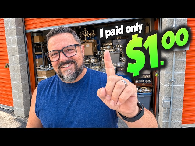 I paid ONE DOLLAR for this storage unit and hit the JACKPOT! (Worth THOUSANDS!)
