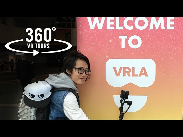 VRLA Expo 2017 - immersive 360 tour and new toys review: Guru 360, Kodak, Teradek and more