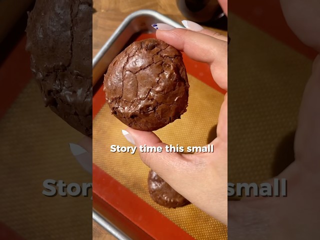 Small batch brownie cookies recipe  #cookies #browniecookie #smallbatchbaking