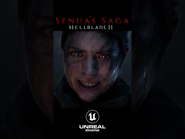 Senua's Saga: Hellblade II Unreal Engine 5 /GDC 2023 #shorts