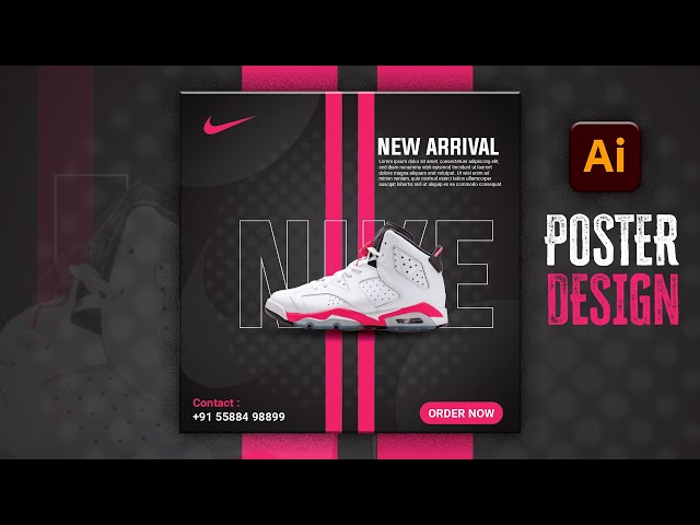 Illustrator CC Tutorial | Graphic Design | Social Media Post Design