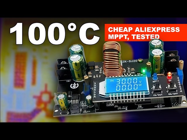 Cheap Aliexpress Solar MPPT - Can it stand the heat?