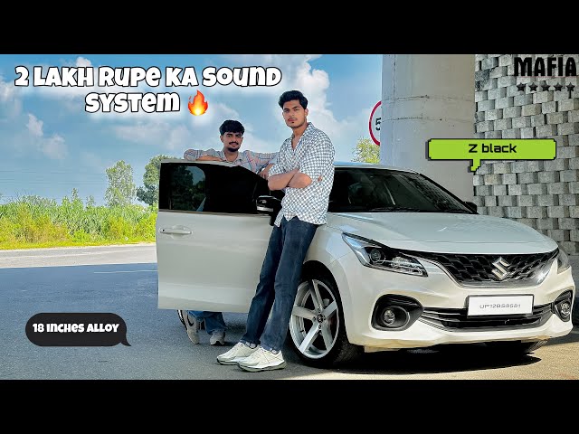 Muzaffarnagar की Black Listed Baleno 😱|| 4 Lakh की Modifications 💀 || Qazisubhan01