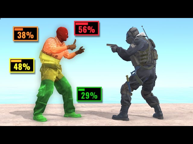 PISTOLS DAMAGE COMPARISON IN CS2