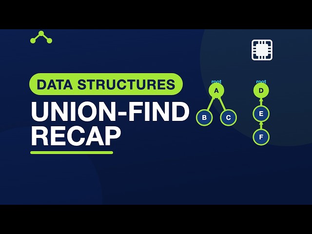 Disjoint Set Union: Recap — Data Structures in C | 19.11