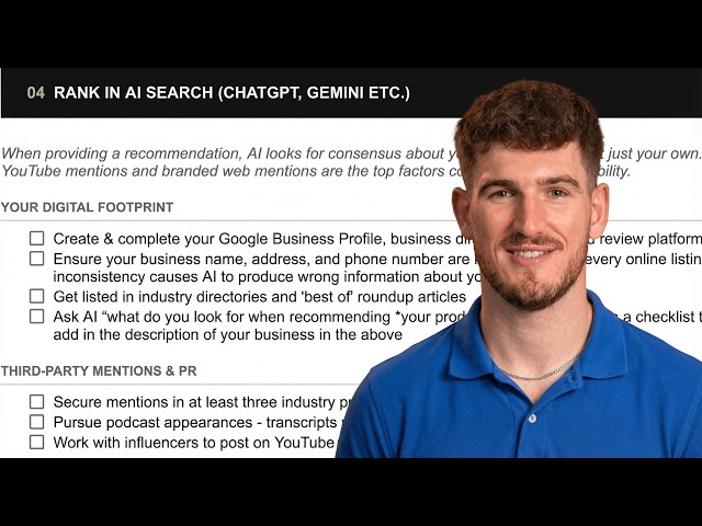 The Ultimate AI Visibility Checklist (AEO/GEO for 2026)