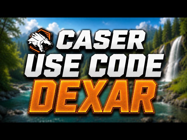 CASER Promo Code DEXAR 😀 CASER Pro GG Use Code - CASER Best Code 2026