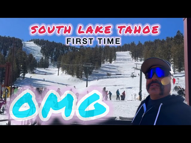 first time in south lake tahoe | exploring town, shops & snowboarding heavenly
