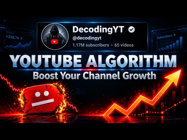 How @DecodingYT Dominates YouTube | His SECRET to Beat the Algorithm #YouTubeAlgorithm
