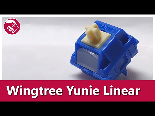 New manufacturer on the block! | Wingtree Yunie Linear switch sound test and review