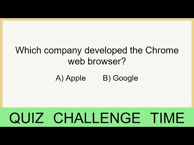 Tech Knowledge Test – 25 Questions