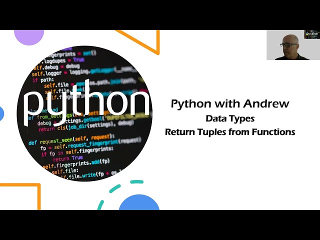 Python Data Types - Tuples - Returning multiple values from Functions