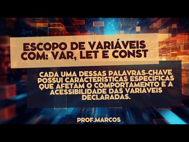 CLASS 12: Scope of Variables in JavaScript #cursojavascript